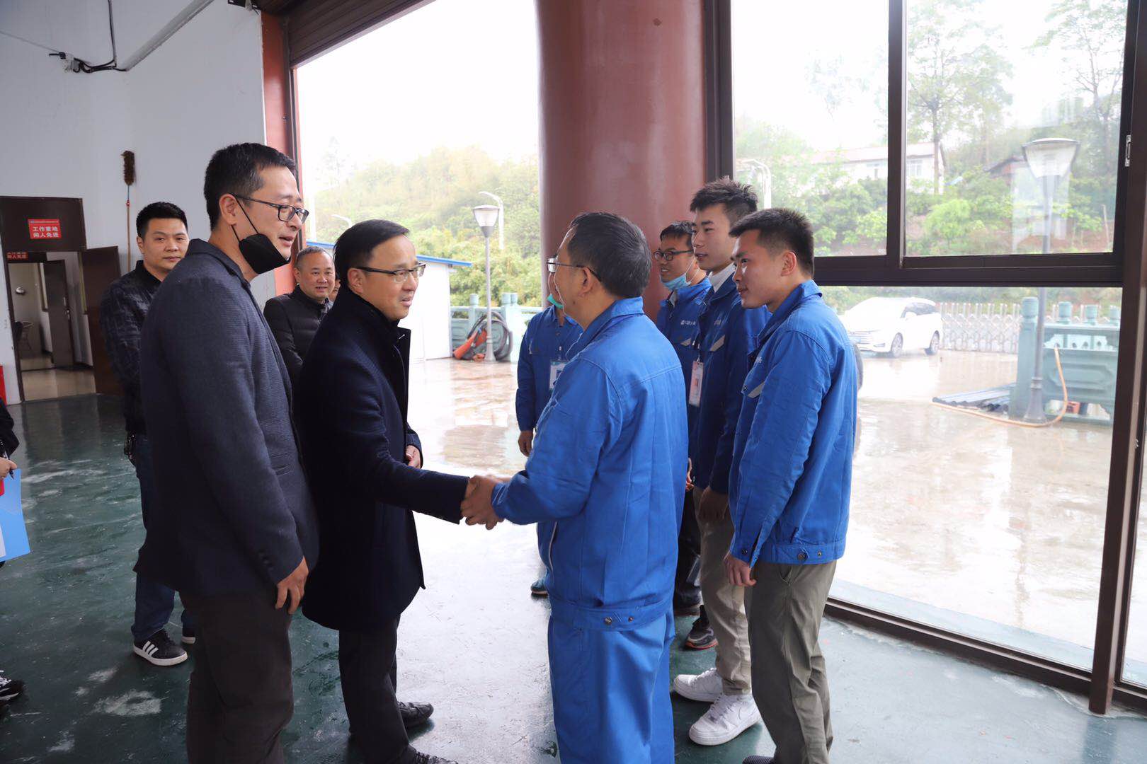 集團領導深入一線督查安全生產(chǎn)工作