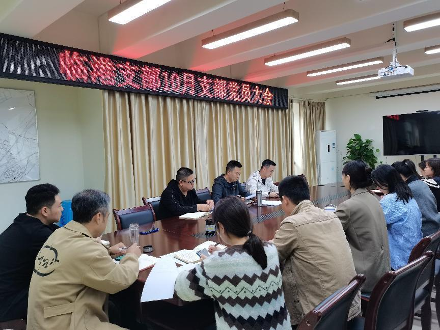 臨港支部召開(kāi)“以案促改”專題組織生活會(huì)