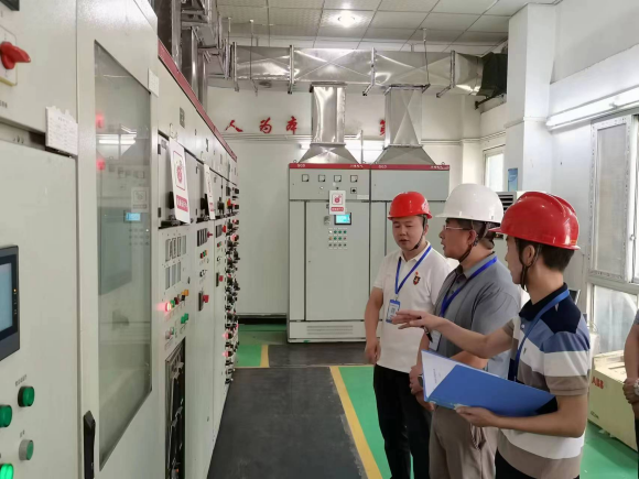 清源水務(wù)公司黨委副書記、總經(jīng)理鄒成友到臨港公司檢查安全生產(chǎn)工作