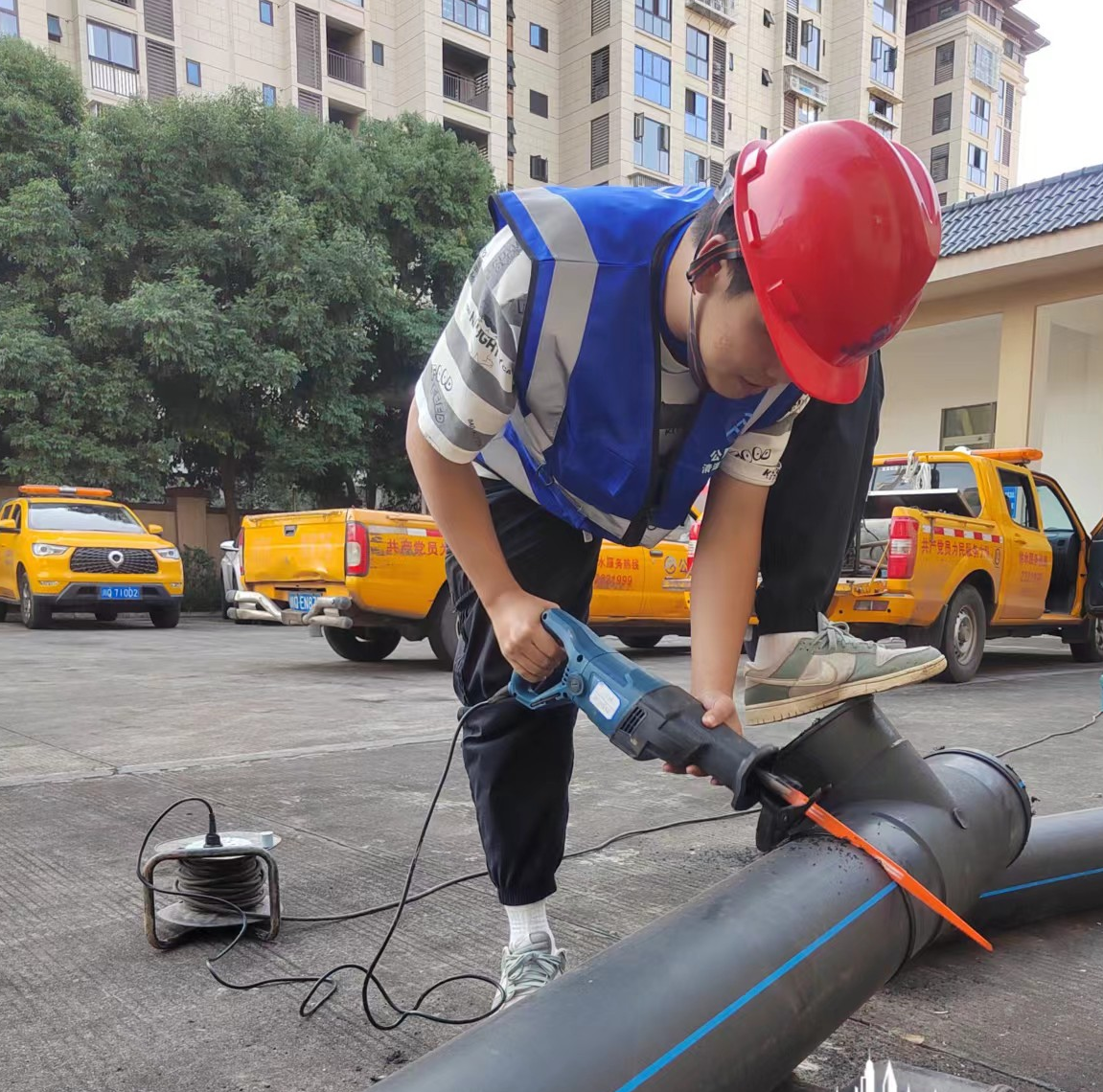 以演促練，筑牢供水“安全墻”